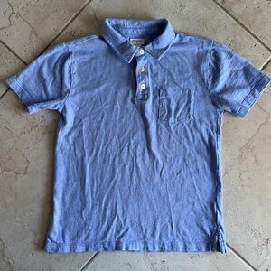 Crewcuts Blue Cotton Polo Shirt